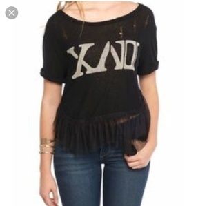 We the free black xvii top